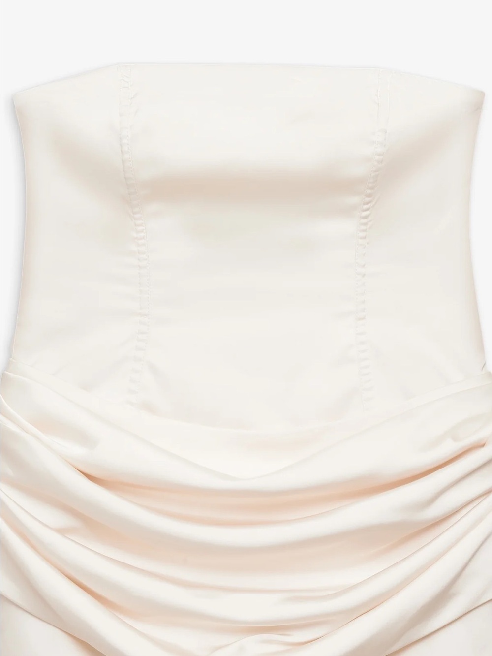 NWT For Love and Lemons Serena Mini Dress in Cream - Picture 6 of 13